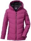 killtec M&auml;dchen Steppjacke/Funktionsjacke in Daunenoptik mit Kapuze KOW 220 GRLS