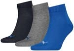 PUMA Unisex Plain Quarter 3 pack
