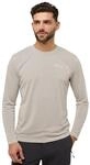 Jack Wolfskin Herren Vonnan Ls M T-Shirt, Pale Sand, L EU