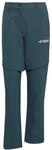 Adidas Damen Terrex Multi Zip Off Pants, Aurora ivy, 18