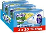 Swiffer Bodenwischer Nachf&uuml;ller Wet, 60 Feuchte T&uuml;cher
