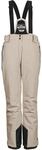 killtec Damen Skihose/Funktionshose mit abnehmbaren Tr&auml;gern, Kantenschutz und
