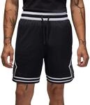Nike Herren Dri-Fit SPRT Dmnd Shorts, Black/White/White, S