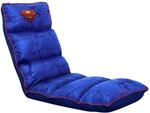 GXTrust 718SM Rayzee Superman Lizenziert Klappbarer Gaming Stuhl, Bodenstuhl mit