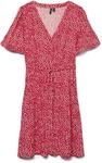 VERO MODA Vmalba Ss Short Dress WVN Ga Noos S
