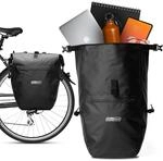 2Radwerk Fahrradtasche f&uuml;r Gep&auml;cktr&auml;ger 25.4 l , 100% Wasserdicht , mit Tragegriff
