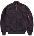 Alpha Industries Herren MA-1 VF 59 Long Bomberjacke, Plum, S