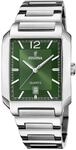 Festina Herrenuhr Analog aus Edelstahl 316l Silberfarben | Quarzwerk, Kalender,