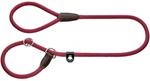 Hunter Retriever-Hundeleine Freestyle, Farbe: Bordeaux, integrierte Halsung,