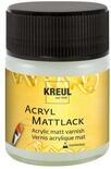 KREUL 79409 - Acryl Mattlack auf Kunstharzbasis, 50 ml Glas, matt transparent,