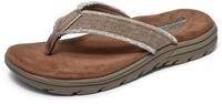 Skechers Herren Bosnien Sandalen, hautfarben, 41 EU
