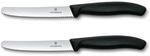 Victorinox Swiss Classic, Fr&uuml;hst&uuml;cksmesser, Br&ouml;tchenmesser, 2er Set, Scharfe
