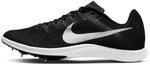 NIKE DC8725-001 Zoom Rival Distance Herren Black/METALLIC Silver-DK Smoke Grey...