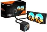 GIGABYTE Gaming 240 Fl&uuml;ssigkeitsk&uuml;hler f&uuml;r CPU - 2x120mm ARGB-L&uuml;fter,