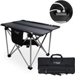 Technaxx Solar Campingtisch 20W Faltbares Solarpanel mit USB-A und USB-C