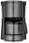 Severin Kaffeemaschine, Kaffeeautomat mit Thermokanne, Durchbr&uuml;hdeckel und