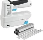 BLACK+DECKER 3.6V Akku-Tacker BCN115 (kabellos, mit 2in1 Funktion, f&uuml;r Befestigungs-