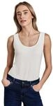 Street One Damen A322896 Basic Top in Unifarbe, Off White, 40
