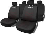 Sparco Corsa Abdeckungssatz Schwarz/Rot