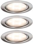 Paulmann 935.53 Einbauleuchte, Metall, Integriert, silber