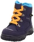 Superfit Jungen Baby Husky1 Warm Gef&uuml;tterte Gore-tex Blau/Orange 8030 Schneestiefel,