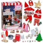 BABY born Adventskalender mit 24 &Uuml;berraschungen, Puppenkleidung und Accessoires f&uuml;r