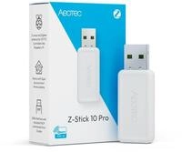 Aeotec Z-Stick 10 Pro - Zigbee 3.0 & Z-Wave 800 Series USB Adapter - Works with