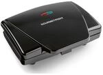 GOURMETmaxx Waffeleisen Belgische Waffeln 750W schwarz inkl. Kontrollleuchten