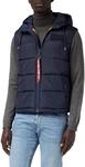 ALPHA INDUSTRIES Herren Alpha Industries Hooded Puffer Vest Fd Weste f&uuml;r Herren