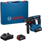 Bosch Professional 18V System Akku-Bohrhammer GBH 18V-18 (SDS plus, 2x 18V 4.0Ah, GAL