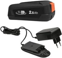 GARDENA Starter-Kit P4A 1 x PBA 18V/45 2,5 Ah + AL 18V-20