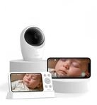 eufy Babyphone mit Kamera E21, 4K UHD, 5-Zoll-Display (720p),