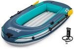 Bestway Hydro Force Schlauchboot-Set Trek X2, 232 x 118 x 37 cm, 2 Personen,...