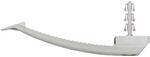 fischer Steckfix SF plus KB 8, Platzsparende Kabelbefestigung durch flache