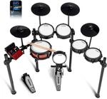 Alesis Nitro Pro XL 10-teiliges E Schlagzeug mit leisen Dual Zone Mesh Pads, 500+