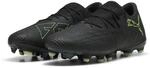 Puma Unisex Future 8 Match Low Fg/AgSoccer Shoe, Puma Black Fizzy Light Green