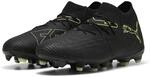 Puma Unisex Future 8 Match Fg/AgSoccer Shoe, Puma Black Fizzy Light Green Terrain, 42