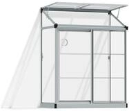 Canopia by Palram Lean To 4x2 Anlehngew&auml;chshaus 125x63.5cm Silber...