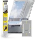 EASYmaxx Insect Protect Teleskop Fliegengitter Fenster mit Rahmen und...