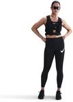 Nike Tempo Swoosh Run 7/8-Lauf-Leggings mit hohem Taillenbund f&uuml;r Damen, HV2304