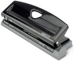 Rapesco 1725 Verstellbarer 6-Fach-Locher, 9 Blatt Stanzkapazit&auml;t, Schwarz