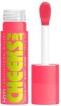 NYX Professional Makeup Fat Cheeks Juicy Blush &ndash; Fl&uuml;ssiges Rouge, 12H Halt, Bis zu