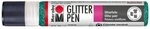 Marabu 18030009592 - Glitter Liner petrol, Glitzer - Effektfarbe auf...