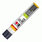 Marabu 18030009621 - 3D Liner mittelgelb, 25 ml universelle Effektfarbe auf
