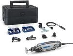 Dremel 4250 Multitool 175W, variable Drehzahl 5.000-35.000 U-min, Multitool-Kit mit 6