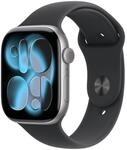 Apple Watch Series 11 GPS 46 mm Smartwatch mit Aluminiumgeh&auml;use in Space Grau...