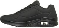 Skechers Herren Uno Stand On Air Turnschuhe, Black Durabuck/Trim, 44 EU Weit