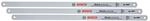 Bosch B&uuml;gels&auml;gebl&auml;tter Precise 300mm, 3 St&uuml;ck (f&uuml;r B&uuml;gels&auml;gen 300mm; 24...