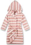Sanetta M&auml;dchen-Bademantel rosa gestreift | Hochwertiger und kuscheliger...