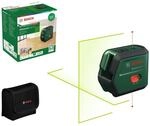 Bosch Kreuzlinienlaser AdvancedLevel 2G (selbstnivellierendes Laserkreuz,...